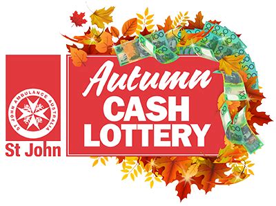 st john autumn cash lottery